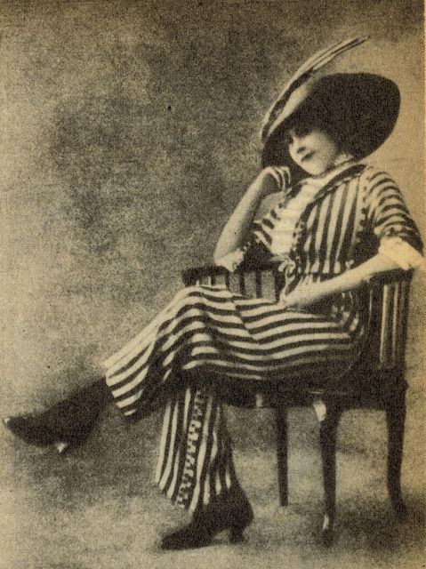 Vintage Dutch Woman in Trousers